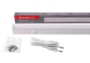 Ultraflash св-к св/д линейный 5W(450lm) 6000K 6K 280x35 выкл, шнур с вилкой LWL-2016-01