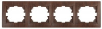 ЭРА Intro Plano рамка, СУ 4 мест. горизонт. венге, 1-504-10 0623