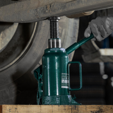 Домкрат гидравлический бутылочный, 16 т, 205-400 мм Сибртех