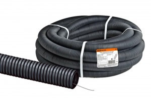 TDM Труба гофрированная d25 FRHF с зондом (75 м) легкая (75!) SQ0413-1025