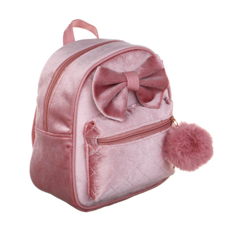 ЮL Рюкзак детский, полиэстер, ПВХ, 23х20х9см, цвет розовый, МП-12
