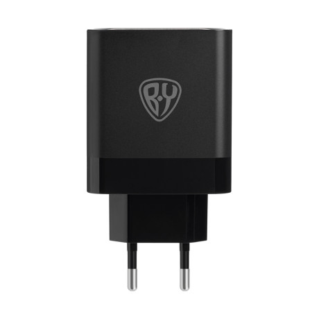 BY Сетевое зарядное устройство Максимум, быстрая зарядка QC3.0, 3xUSB, 30 Вт, черный