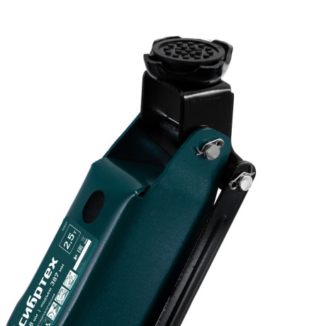 Домкрат гидравлический подкатной, 2,5 т, 148-387 мм, в пласт. кейсе Сибртех