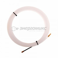 Rexant протяжка кабельная (мини УЗК в бухте),10м, нейлон, d=3мм, лат. наконечн, заглушка., 47-1010-1