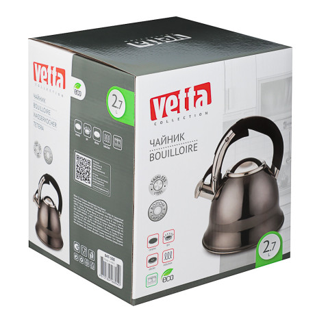 VETTA Чайник стальной 2,7л "Мари", индукция