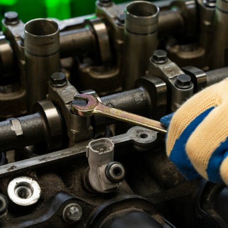 Набор ключей рожковых 6-32 мм, 12 шт, желтый цинк Сибртех