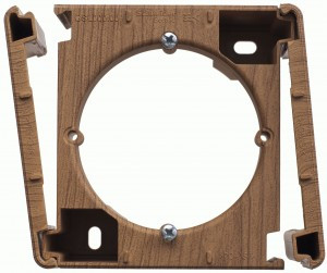 Systeme Electric GLOSSA коробка-переходник ОУ 1 мест. темный дуб GSL000500