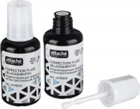 Корректирующая жидкость 20мл Attache Selection Black &amp; White быстркисточка 1079353