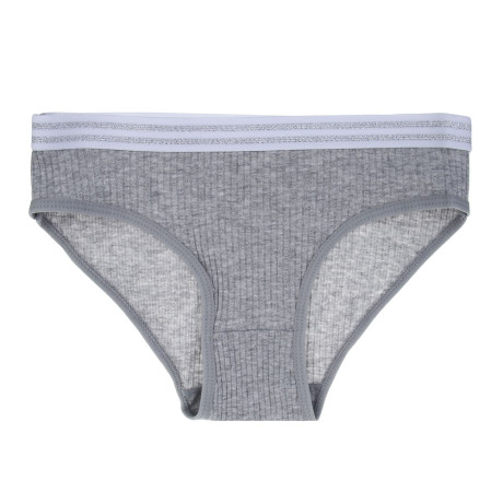 GALANTE Комплект белья: топ на лямках и трусы, р.146-152, 95% хлопок, 5% спандекс, серый, НБ25-19