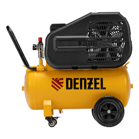 Компрессор воздушный рем. привод BCI 2100/50, 2,1 кВт, 50 литров, 400 л/мин Denzel