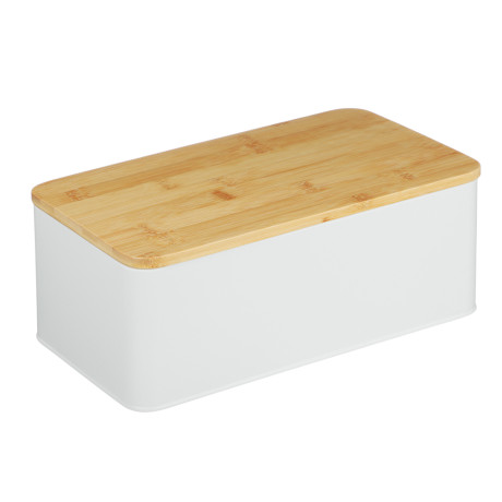 SATOSHI Хлебница с бамбуковой крышкой 33x17,5x13,5см, жесть