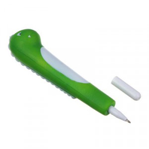 Ручка-мялка шарик., меняющая цвет, в форме динозавриков, мягк. корпус, 16,5 см, полиуретан, пласт.