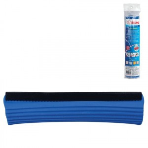 Насадка МОП д/швабры самоотжимной роликовой, PVA 27 см, синяя, Лайма 601484