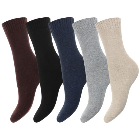 Носки женские махровые тм TURKAN, р.36-41, цвета в ас-те, #RY601P