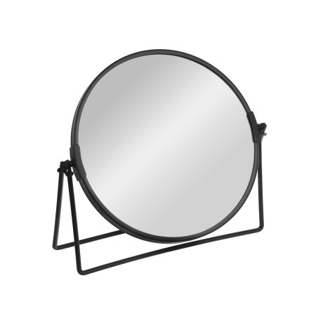 Зеркало круглое поворотное с увеличением х2 тм ЮL Ориан d17см, металл, стекло, 2 цвета