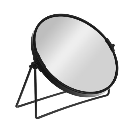 Зеркало круглое поворотное с увеличением х2 тм ЮL Ориан d17см, металл, стекло, 2 цвета