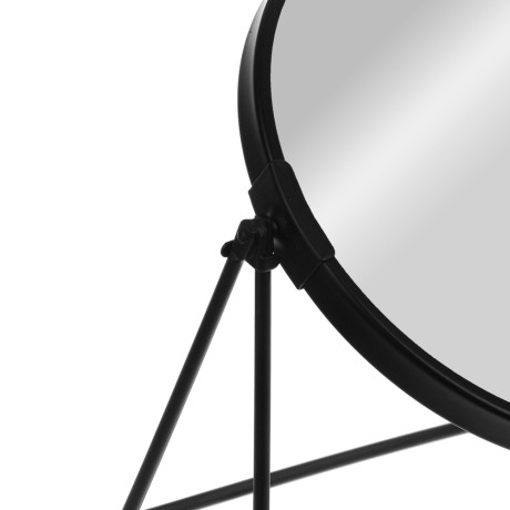 Зеркало круглое поворотное с увеличением х2 тм ЮL Ориан d17см, металл, стекло, 2 цвета