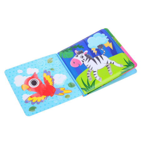 ИГРОЛЕНД Книжка "Раскрась водой", PEVA, поролон, 14х14см, 4 дизайна