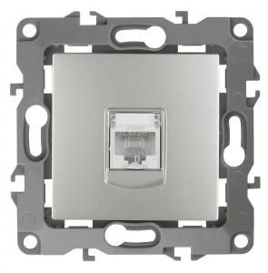 ЭРА 12 мех. роз. комп. СУ 1 мест. RJ45, алюминий, автоклеммы 12-3107-03 1049