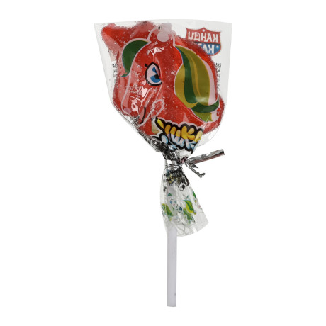 Жевательный мармелад на палочке "Няшка-Коняшка" со вкусом фруктов 13гр