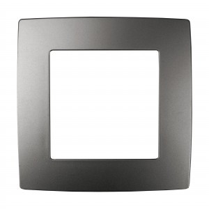 ЭРА 12 рамка СУ 1 мест., графит, 12-5001-12 4818