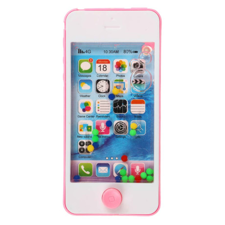 Игрушка "Водный пинбол", пластик, 12х6х1,5см, 2 дизайна