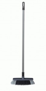 Щетка для пола с рукояткой 120см 253x49x1325 темно-серый 431500115 Бытпласт