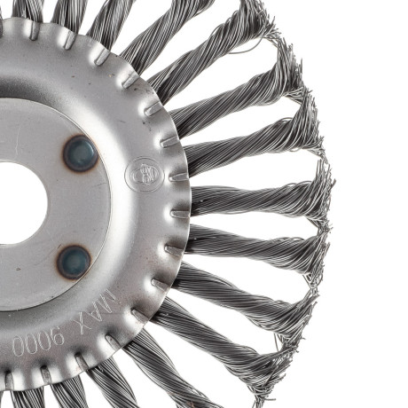 ЕРМАК Щетка металл. для УШМ175мм/22мм, крученая, дисковая