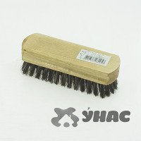 Щетка С7-52 ДЛЯ ОБУВИ 12,2*4см конский волос, темн.  х108