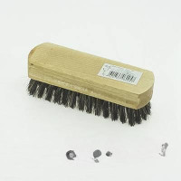 Щетка С7-52 ДЛЯ ОБУВИ 12,2*4см конский волос, темн.  х108