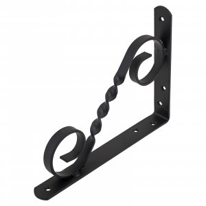 Кронштейн фигурный Домарт мод.3200*150) черный10)