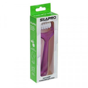 SILAPRO Массажер роликовый для лица, 14см, PS, ABS, ПВХ, 3 цвета