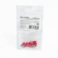 STEKKER Наконечник кольцевой изолир. НКИ  1,5-4мм2 LD403-154 Красный (DIY уп.10 шт, цена за уп.) 393