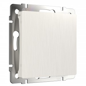 Werkel заглушка СУ 1 мест. (перламутровый рифленый) W1159213 a051169