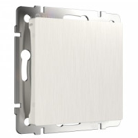 Werkel заглушка СУ 1 мест. (перламутровый рифленый) W1159213 a051169