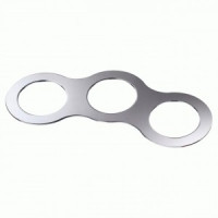 NOVOTECH 358245 NT19 000 хром рамка декор. к арт. 357585-357587, 357589, 357909-357910, 370639-370