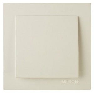 Nilson TOURAN  выкл. СУ 1 кл. крем. 24121001