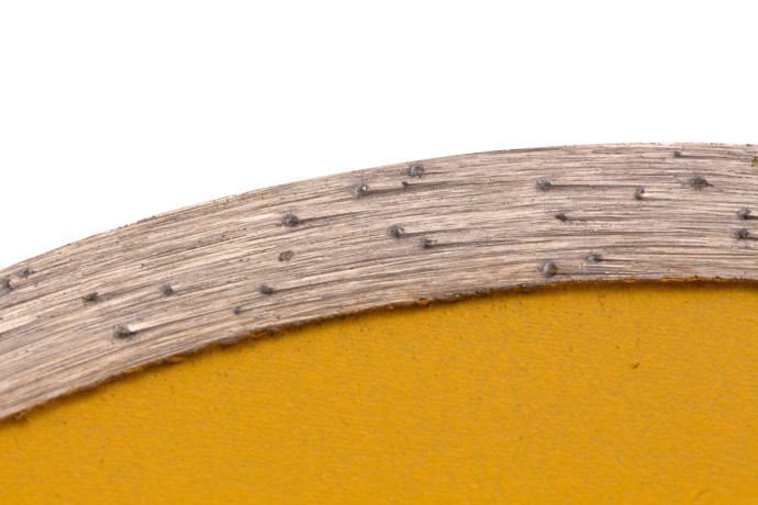 Диск алмазный, отрезной сплошной, 125 х 22.2 мм, мокрая резка Denzel