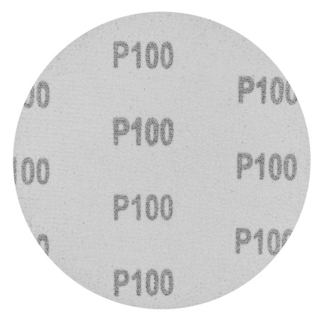 Круг абразивный на ворсовой подложке под "липучку", P 100, 125 мм, 10 шт Сибртех