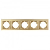 Nilson рамка 5 мест. THOR , золото 27150095