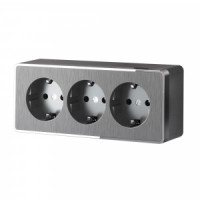 Werkel роз. ОУ 3 мест.  земля, шторки Gallant (графит рифленый) a052595 W5073104