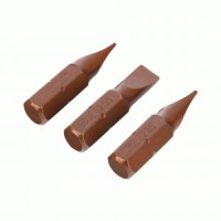 PATRIOT Бита EDGE by SL 5.5.мм, сталь S2, длина 25 мм, 3шт в блистере, 818010006