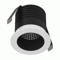 SWG/Design LED AL-DL036-7-WB-WW-65, св-к встр., IP65, 3000K 2K, черно-белый
