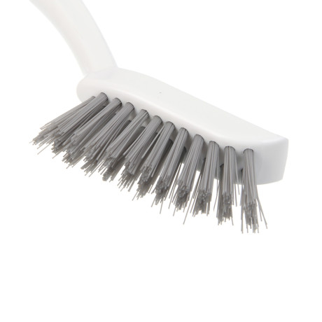 Щетка для труднодоступных мест, тм VETTA, 27 см, анатомич.ручка, полипропилен, полиэтилентерефталат