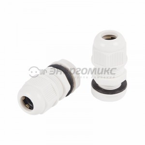 REXANT кабельный ввод MG-16 (10-6мм) серый цена за шт (50!), 07-8116