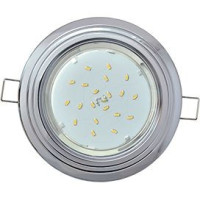 Ecola GX53 H4 св-к &quot;2 Круга&quot; Хром 43x115 FC31H4ECB (10!)