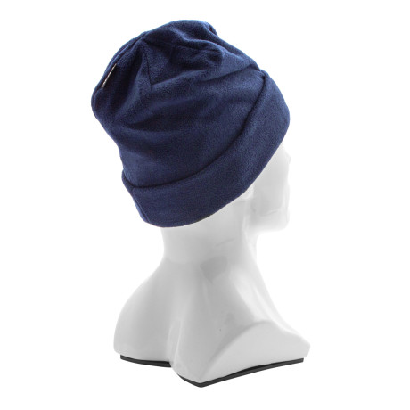 Шапка с отворотом из флиса для взрослых, размер 56-57, синяя Сибртех