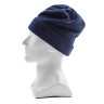 Шапка с отворотом из флиса для взрослых, размер 56-57, синяя Сибртех