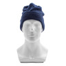 Шапка с отворотом из флиса для взрослых, размер 56-57, синяя Сибртех