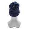 Шапка с отворотом из флиса для взрослых, размер 56-57, синяя Сибртех